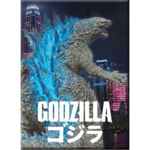 GODZILLA VS KONG CITY GODZILLA FLAT MAGN MAGNETI AQUARIUS ENT