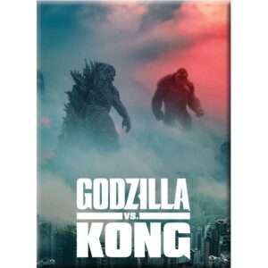GODZILLA VS KONG ONE SHEET FLAT MAGNET MAGNETI AQUARIUS ENT