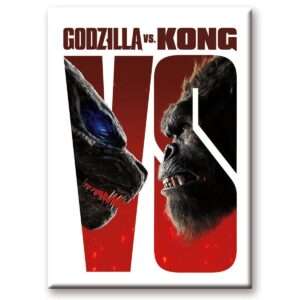 GODZILLA VS KONG VS FLAT MAGNET MAGNETI AQUARIUS ENT