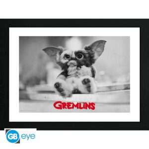 Gremlins Stampa Incorniciata "Gizmo" (30x40 Cm) GB Eye