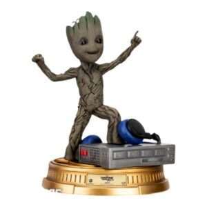 Guardiani Della Galassia 2 Statua 1/1 Dancing Groot Esclusiva EU 32 Cm Beast Kingdom Toys