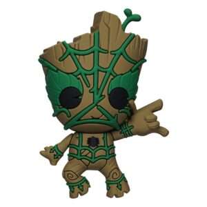 Guardiani Della Galassia 3d Magnet Groot As Spider-man Con Figure Int.