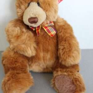 GUND - Peluche Orsetto marrone con fiocco Snoodles 25cm