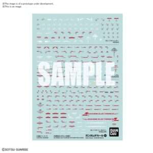 GUNDAM DECAL 122 GUNDAM HATHAWAY MULTI 1 MODEL KIT BANDAI MODEL KIT