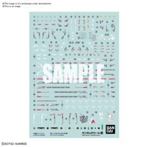 GUNDAM REAL GRADE RG MODEL KIT DECAL 132 HI-NU 1/144 BANDAI