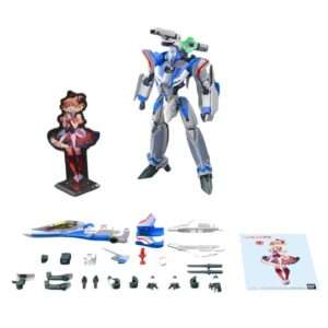 Gundam High Grade HG Model Kit 1/100 VF-31J Siegfried Hayate Use Set 13 Cm Bandai