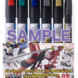 GUNDAM MARKER AMS-121 METALLIC SET COLORI GSI CREOS