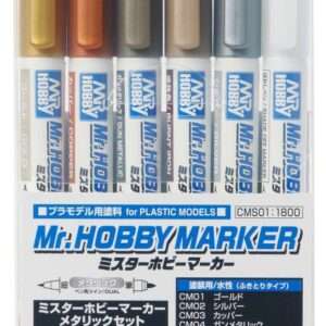 GUNDAM MARKER CMS-01 METALLIC SET Pennarello Gsi Creos