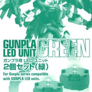 Gundam Master Grade MG Unità Led Model Kit Set Green Bandai