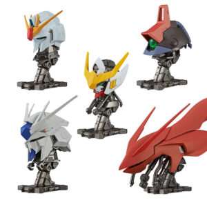 Gundam Shokugan Machine Head Display Da 10 Mini Figure Bandai