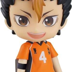 Haikyu!! Nendoroid Swacchao! Figura Yu Nishinoya 9 Cm Orange Rouge