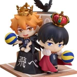 Haikyu!! Qset Mini-Figure 2-Pack Shoyo Hinata & Tobio Kageyama 11 Cm Good Smile Company