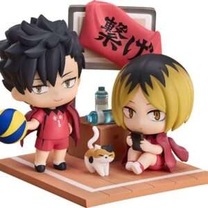 Haikyu!! Qset Mini-Figure 2-Pack Tetsuro Kuroo & Kenma Kozume 9 Cm Good Smile Company