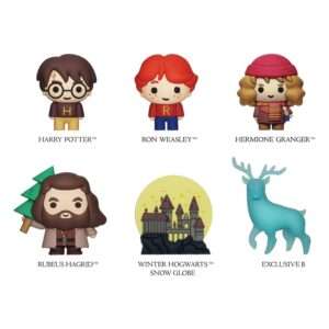 Harry Potter 3d Magneti Natale Series  Con Figura Int.