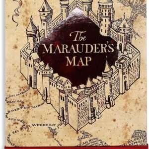 Harry Potter Agenda Tascabile Mappa del Malandrino Half Moon Bay