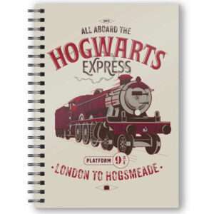 Harry Potter All Aboard The Espresso Per Hogwarts A5 3d Agenda Sd Toys