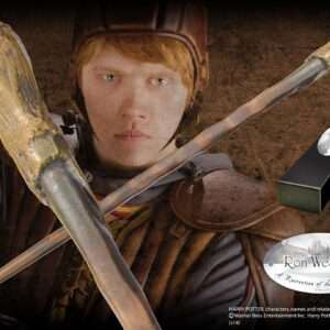 Harry Potter Bacchetta Magica Character Ron Weasley Noble Collection