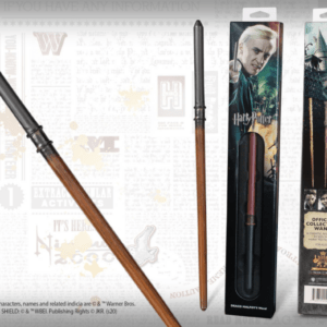 Harry Potter Bacchetta Magica Draco Malfoy in Blister Noble Collection