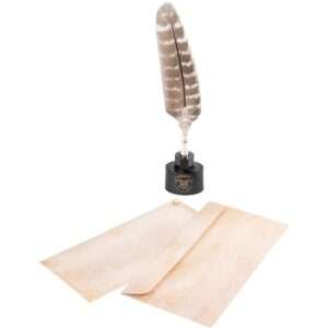 Harry Potter blister pen feather + cards Erik