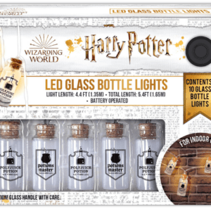Harry Potter Catena Luci LED in Bottigliette di Vetro 1,65 m Wizarding World