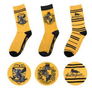 Harry Potter Cinereplicas Tassorosso Calzini 3 Pairs Set Accessori Abbigliamento