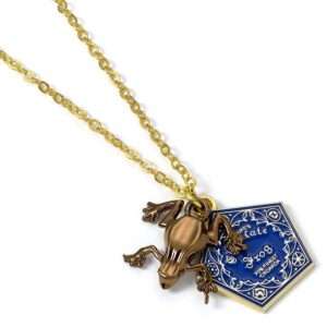 Harry Potter Ciondolo & Collana Rana di Cioccolato The Carat Shop
