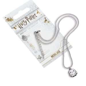 Harry Potter Collana con Ciondolo Edvige il Gufo 40 cm The Carat Shop