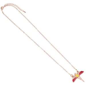 Harry Potter Collana Fawkes (gold Plated) Carat Shop, The