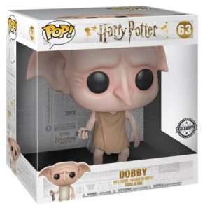 Harry Potter Funko Pop Vinile Dobby con Calzino Esclusiva 23 cm Scatola Rovinata