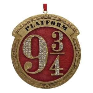 Harry Potter Hanging Tree Ornaments Binario 9 3/4 Case (6) Nemesis Now