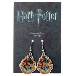 Harry Potter Hogwarts Crest Orecchini The Carat Shop