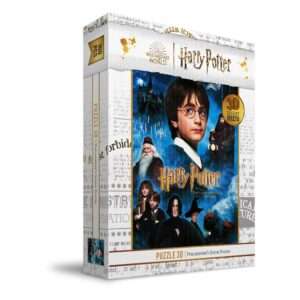 Harry Potter Jigsaw Puzzle Con 3d-effect Philosopher's Stone Poster (100 Pezzi) Sd Toys