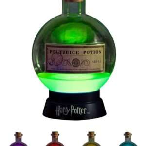 Harry Potter Lampada Da Atmosfera Cambia Colore Pozione Polisucco 20 Cm