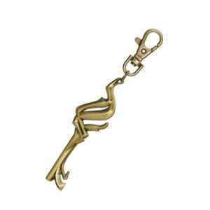 Harry Potter Metal Portachiavi Hogwarts Legacy Portkey 14 Cm Noble Collection