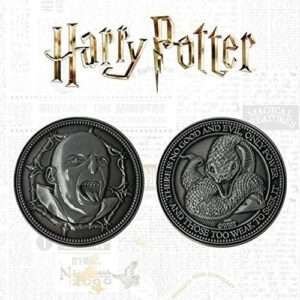 Harry Potter Moneta da Collezione di Voldemort Edizione Limitata FaNaTtik