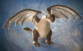 Harry Potter Peluche Drago Ungaro Spinato Di Hagrid 25 Cm Noble Collection