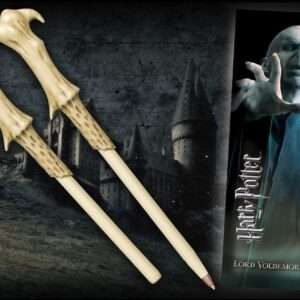Harry Potter Penna e Segnalibro Bacchetta Lord Voldemort Noble Collection