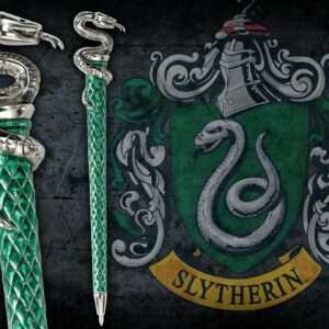 Harry Potter Penna Serpeverde Argento Placcato Noble Collection