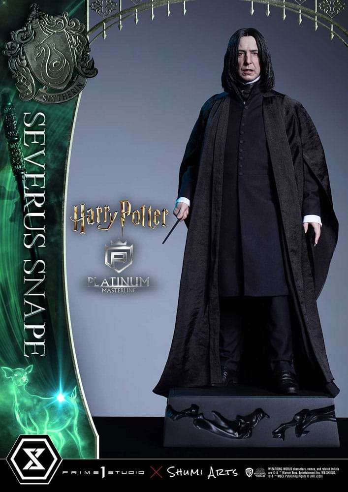 Harry Potter Platinum Masterline Series Statua 1/3 Severus Piton 55 Cm Prime 1 Studio