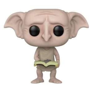 Harry Potter Pop! Film Figure Vinile Dobby con Libro e Calzino 9 Cm Funko