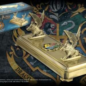 Harry Potter Porta Bacchetta Con Stemma Hogwarts 20 cm Noble Collection