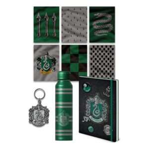Harry Potter Premium Regalo Set Colorful Crest Serpeverde Pyramid International
