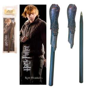 Harry Potter Ron Weasley Wand Pend E Segnalibro Noble Collection