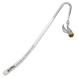 Harry Potter Segnalibro con Ciondolo del Boccino d'Oro 1,5 cm The Carat Shop