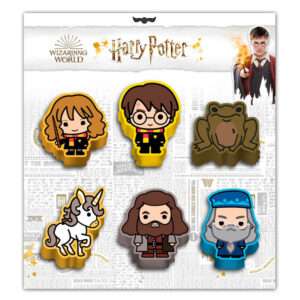 Harry Potter Set di 6 Gomme per Cancelleria Karactermania
