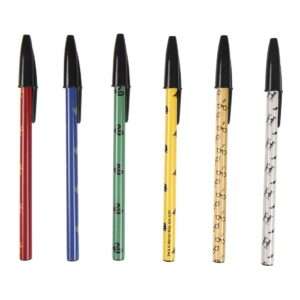 Harry Potter Set di Penne a Sfera Pacco da 6 Penne Colorate Cerdà