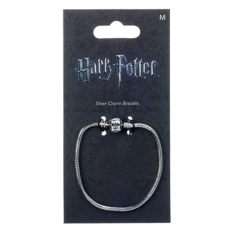 Harry Potter Silver Ciondolo Braccialetto The Carat Shop Taglia 19 Cm