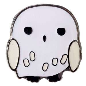 Harry Potter Spilla Distintivo Edvige il Gufo 2 x 2 cm The Carat Shop