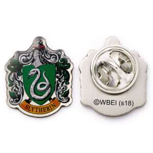 Harry Potter Spilla Distintivo Stemma Serpeverde 2 x 2 cm The Carat Shop
