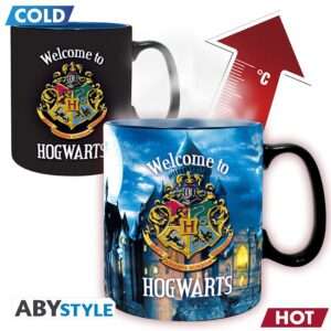 Harry Potter - Tazza Heat Change - 460 Ml - Lettera - Album Per Carte